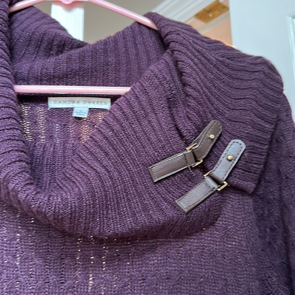 Purple sweater dress - L - Picture 2 of 2